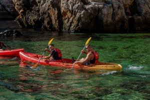 Dubrovnik: Day or Sunset Kayak Tour with Snorkeling & Snack