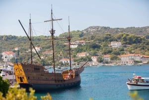 Dubrovnik: Elaphite Island Hopping-cruise på Karaka-skipet