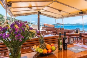 Dubrovnik: cruise op de Elaphite-eilanden met lunch en drankjes