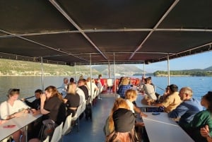 Dubrovnik: Passeio de Barco pelas Ilhas Elafiti com Almoço e Bebidas