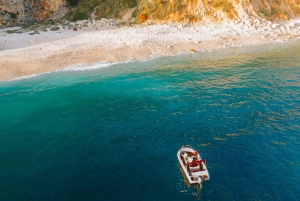 Dubrovnik:Elaphiti Islands and caves Private Speedboat Tour