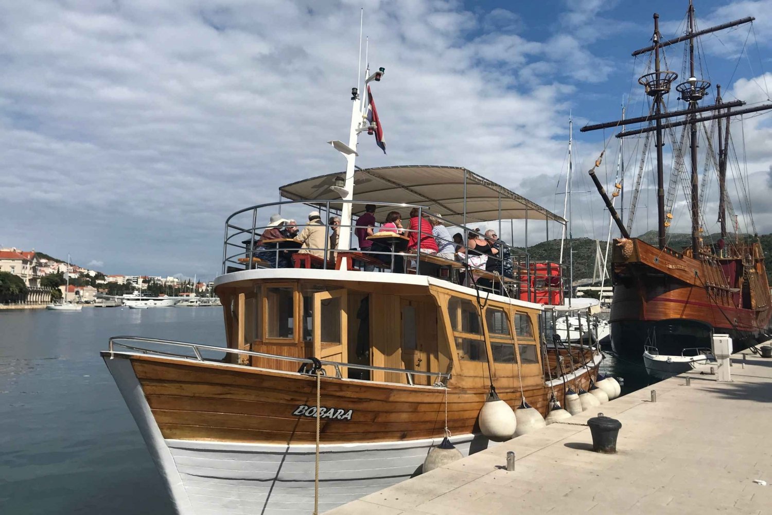 Dubrovnik: Crucero en barco por las islas Elaphiti con almuerzo y bebidas