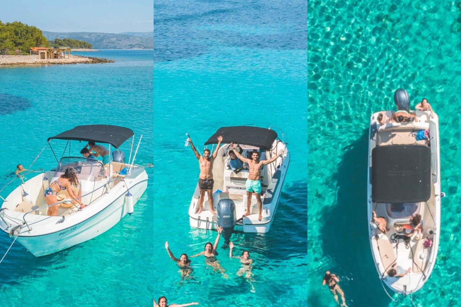 Dubrovnik: Crucero privado de un día por las islas Elaphiti en lancha rápida