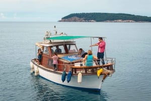 Dubrovnik: Dagstur med båt til Elaphiti-øyene med snacks