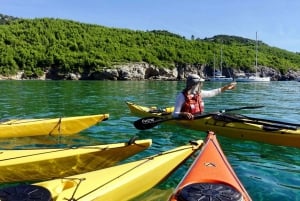 Dubrovnik: tour de día completo en kayak de mar a las islas Elaphite