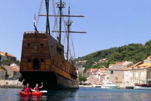 Dubrovnik: excursion d'une journée en kayak de mer aux îles Élaphites