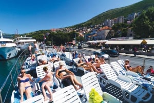 From Dubrovnik: 3-Island Guided Boat Trip with Drinks