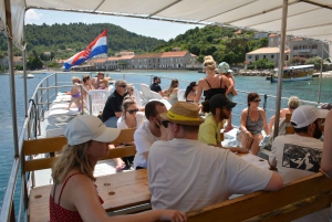 From Dubrovnik: 3-Island Guided Boat Trip with Drinks