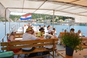 From Dubrovnik: 3-Island Guided Boat Trip with Drinks