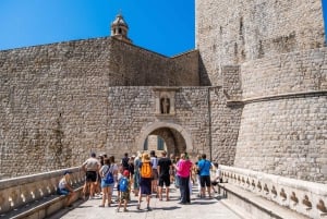 Dubrownik: Mury miejskie, Stradun i spacer po starej części miasta