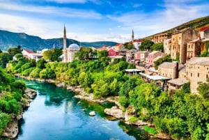 Dubrovnik: Excursão de 1 Dia Cachoeiras de Kravica, Mostar e Pocitelj