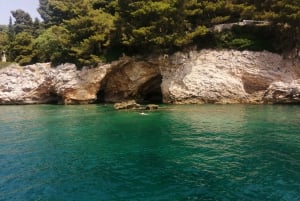 Dubrovnik: Lokrum and Betina Cave Private Speedboat Tour