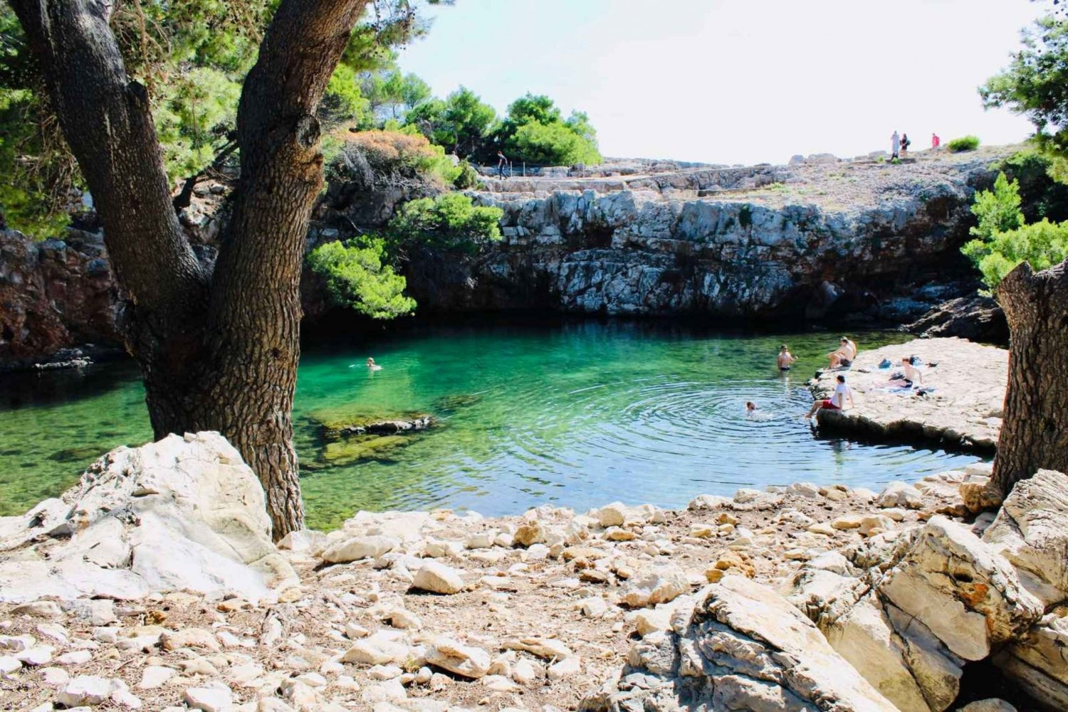 Dubrovnik: Båttur til øya Lokrum og Betina-grotten