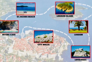 Dubrovnik: Lokrum Island & Betina cave swimming adventure