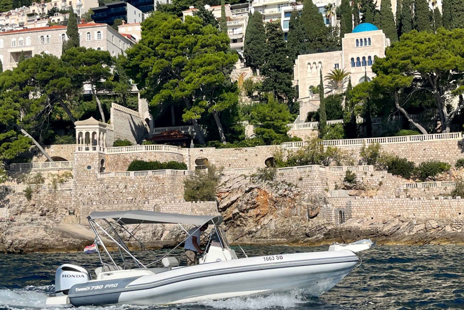 Dubrovnik: Mljet Odysseus-grot / nationaal park per privéboot