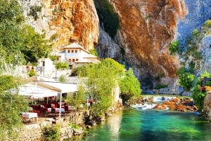Dubrovnik, Mostar, Kravica Wasserfälle, & Blagaj Private Tour
