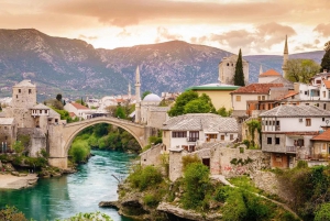 Dubrovnik: Dagstur til Mostar og Kravica-vandfaldene