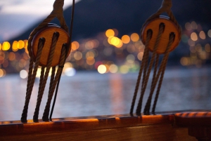 Dubrovnik: Old Town Night Cruise on 16th-Century Karaka boat
