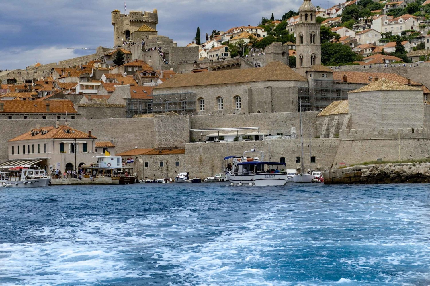 Dubrovnik: Old Town and Lokrum Island Speedboat Cave Tour
