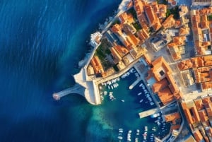 Dubrovnik: Gamla stans murar och ön Lokrums solnedgångstur i kajak