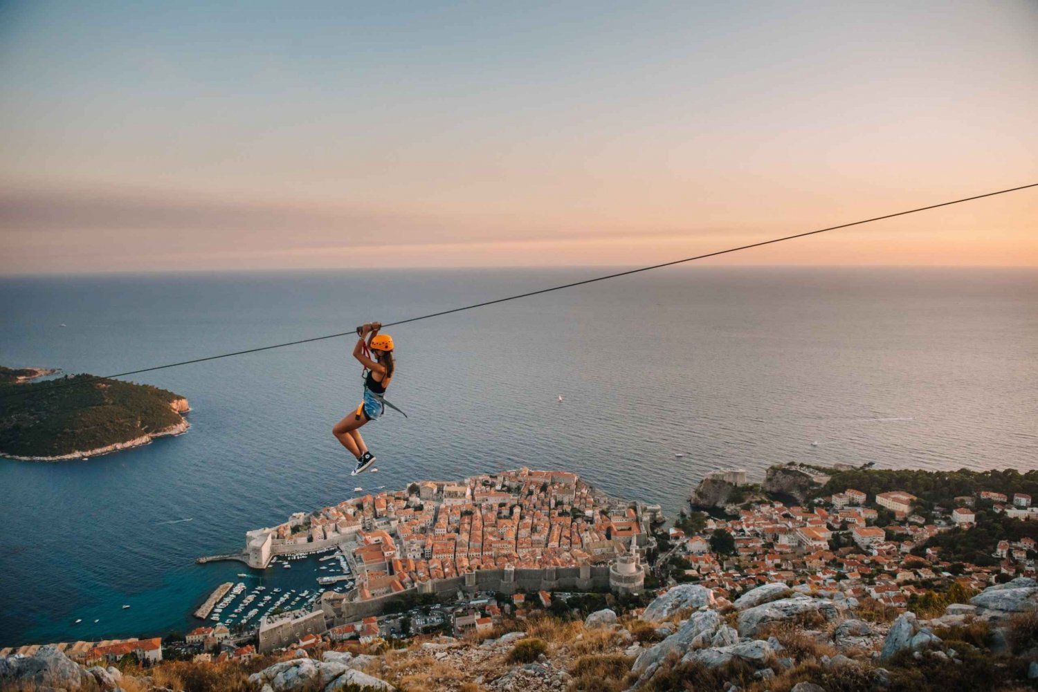 Dubrovnik: passeio panorâmico de tirolesa