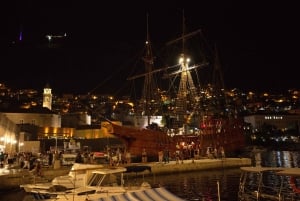 Croisière nocturne panoramique à Dubrovnik avec le Karaka