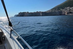 Dubrovnik: Privat tur til Elaphiti-øerne og den blå grotte