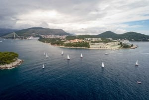 Dubrovnik : Excursion privée à la voile dans les îles Elaphiti