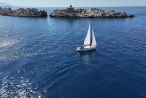 Dubrovnik - Privéboottocht van een hele dag naar de Elafiti-eilanden en de Blauwe Grot