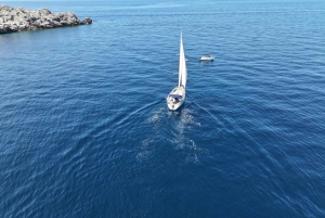 Dubrovnik - Privéboottocht van een hele dag naar de Elafiti-eilanden en de Blauwe Grot