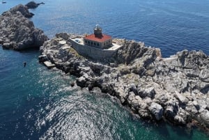 Dubrovnik - Privéboottocht van een hele dag naar de Elafiti-eilanden en de Blauwe Grot