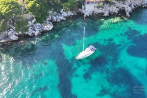 Dubrovnik - Privéboottocht van een hele dag naar de Elafiti-eilanden en de Blauwe Grot