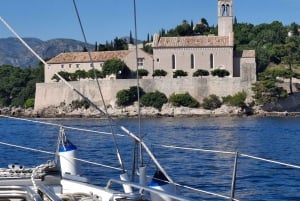 Dubrovnik-Elafity&Blue cave Half day private sail boat tour