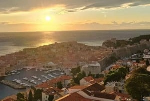 Dubrovnik Sunset Tour with Scenic Views and Local Wine