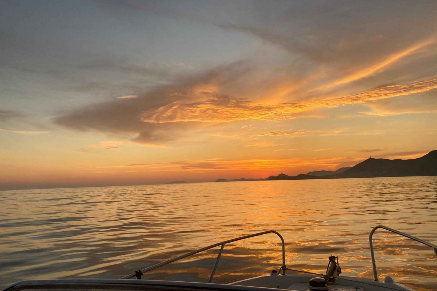 Dubrovnik: cruzeiro romântico ao pôr do sol