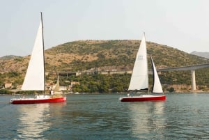 Dubrovnik: romantica avventura in barca a vela al tramonto