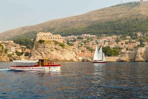 Dubrovnik: romantica avventura in barca a vela al tramonto