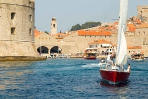 Dubrovnik: Romanttinen auringonlaskun purjehdusseikkailu