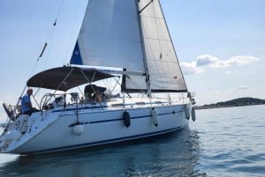 Dubrovnik-Elafity&Blue cave Half day private sail boat tour