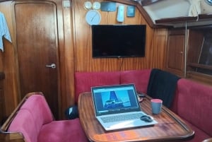 Dubrovnik-Elafity&Blue cave Half day private sail boat tour