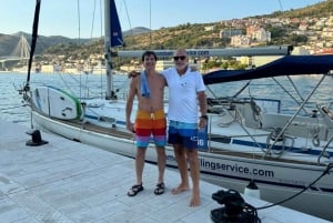 Dubrovnik-Elafity&Blue cave Half day private sail boat tour