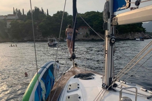 Dubrovnik-Elafity&Blue cave Half day private sail boat tour