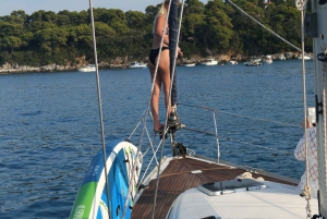 Dubrovnik-Elafity&Blue cave Half day private sail boat tour