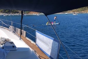 Dubrovnik-Elafity&Blue cave Half day private sail boat tour