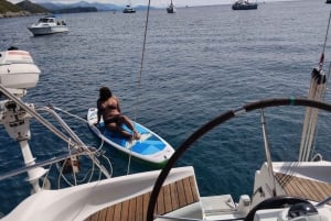 Dubrovnik-Elafity&Blue cave Half day private sail boat tour