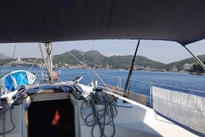 Dubrovnik-Elafity&Blue cave Half day private sail boat tour
