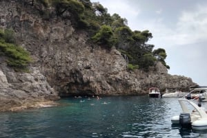Dubrovnik-Elafity&Blue cave Half day private sail boat tour