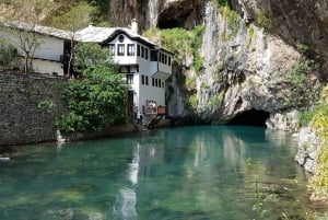 Dubrovnik to Sarajevo: 1-Way Mostar, Blagaj & Počitelj Tour