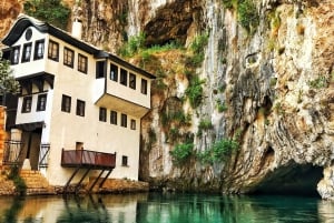 Dubrovnik to Sarajevo: 1-Way Mostar, Blagaj & Počitelj Tour