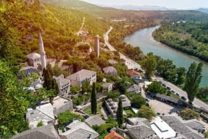 Dubrovnik to Sarajevo: 1-Way Mostar, Blagaj & Počitelj Tour